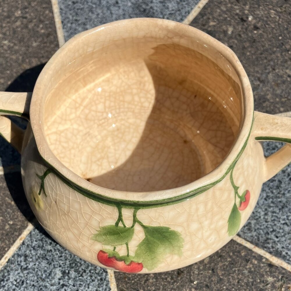 Vintage VILLEROY & BOCH creamer and sugar